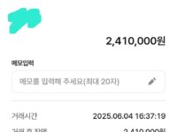 입금 바로 받았어요!!